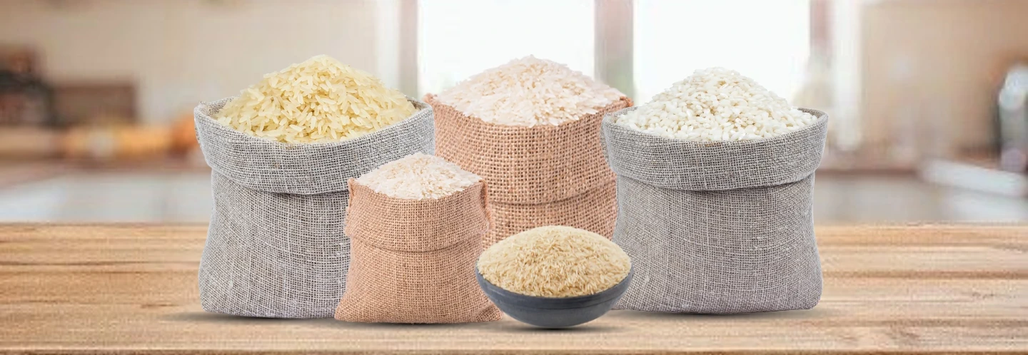 Indian Basmati Rice Banner