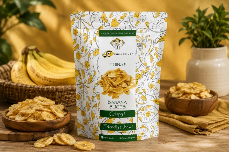 Thin Wholes Banana Chips