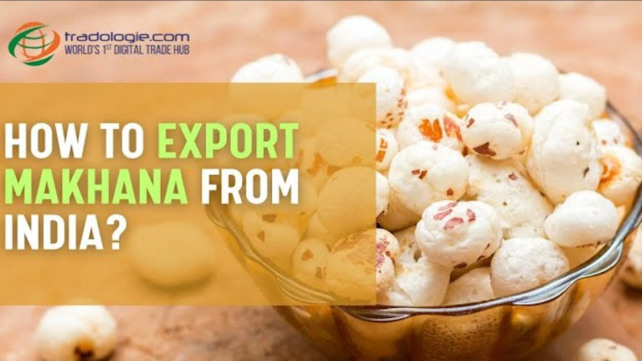 how-to-export-makhana