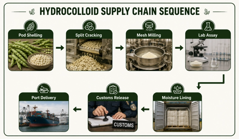 Hydrocolloid Supply Chain