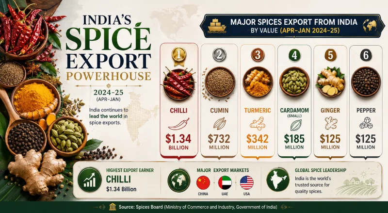 India Spice Exports