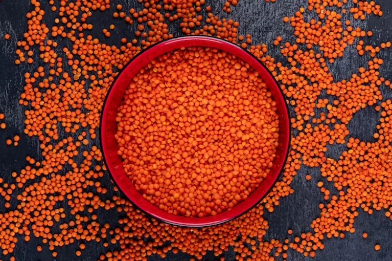Polished Red Lentils