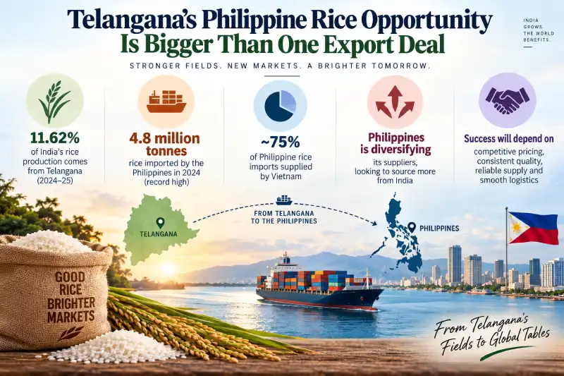 Telangana Philippines Rice