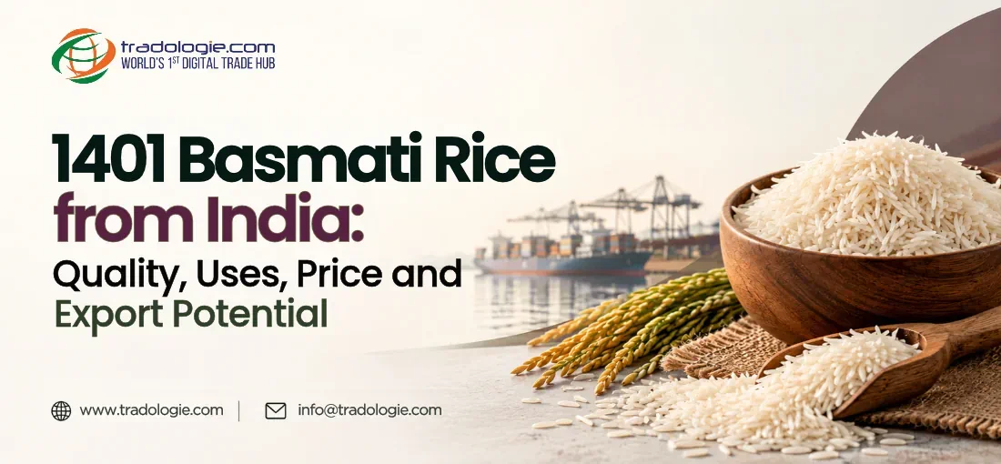 1401 Basmati Rice from India