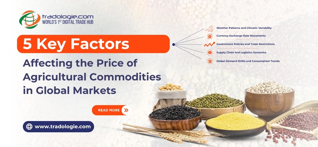 5 Key Factors Affecting the Price of Agricultural Commodities in Global Markets 5 Key Factors Affecting the Price of Agricultural Commodities in Global Markets