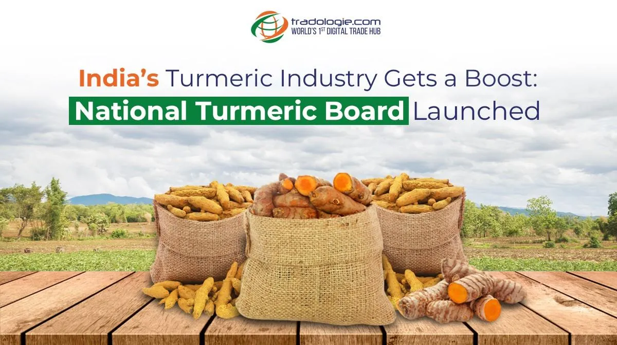 India's Turmeric Industry Gets a Boost: National Turmeric Board Launched India's Turmeric Industry Gets a Boost: National Turmeric Board Launched