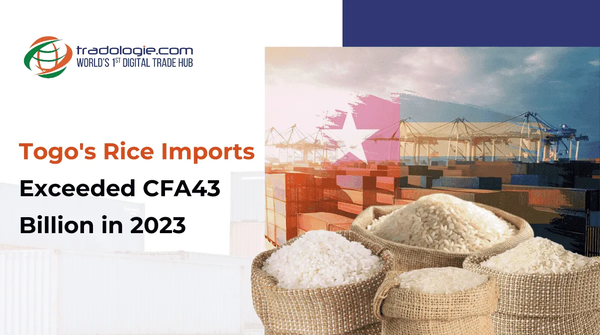 Togo's Rice Imports Exceeded CFA43 Billion In 2023