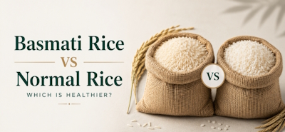 Basmati rice vs normal rice which is healthier
