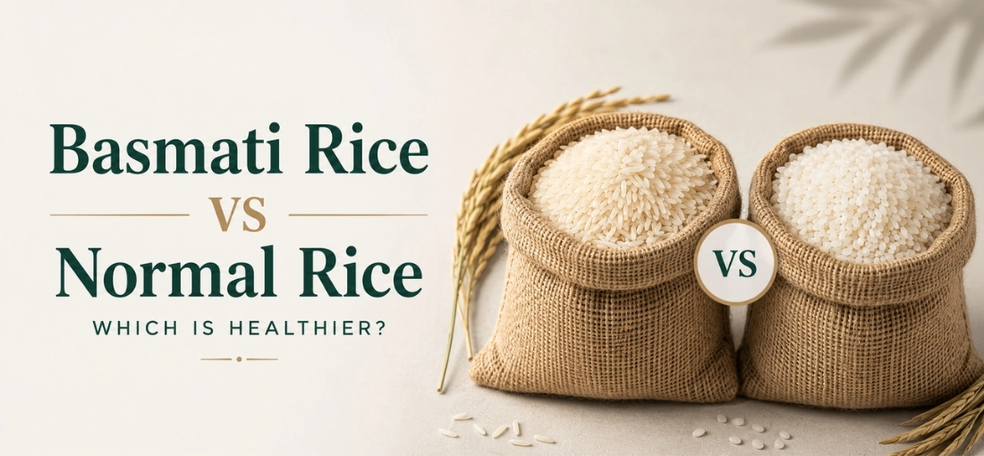 Basmati rice vs normal rice which is healthier