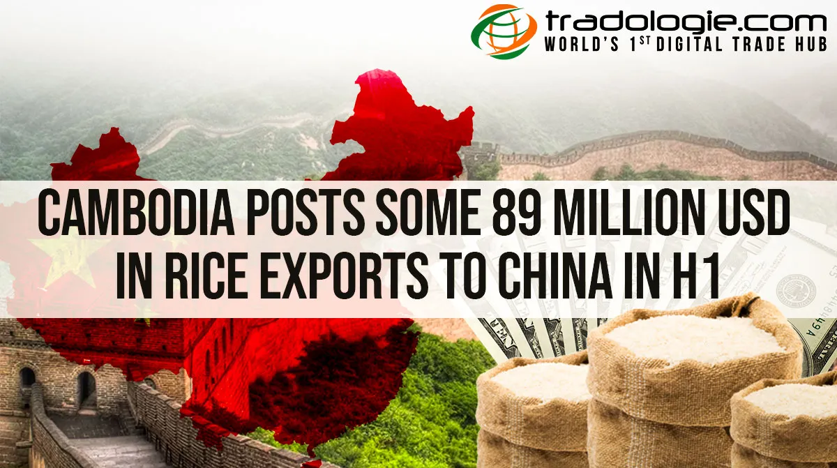Cambodia Posts Some 89 Million USD In Rice Exports To China In H1 Cambodia Posts Some 89 Million USD In Rice Exports To China In H1