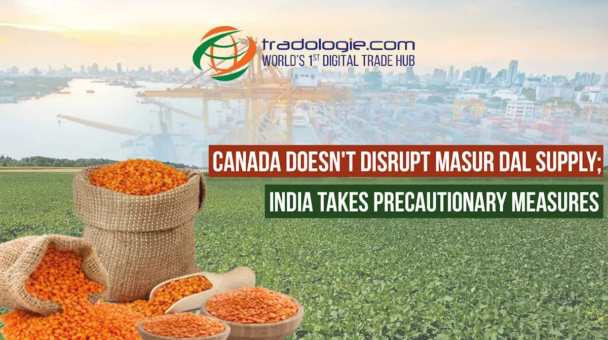 Canada Doesnt Disrupt Masur Dal Supply; India Takes Precautionary Measures