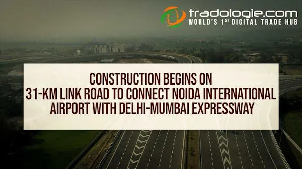 Construction Begins On 31-Km Link Road To Connect Noida International Airport