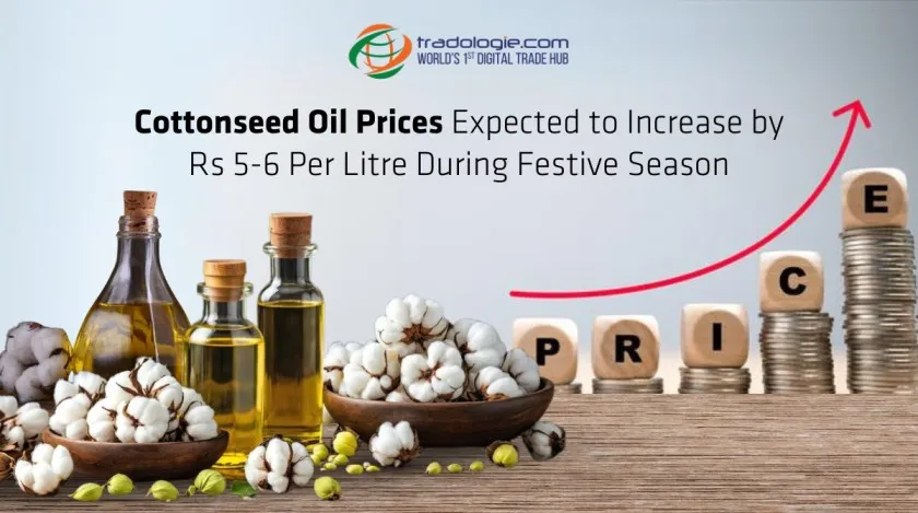 Cottonseed Oil Prices Likely To Rise By R 5-6 Per Litre During Festive Season Cottonseed Oil Prices Likely To Rise By R 5-6 Per Litre During Festive Season