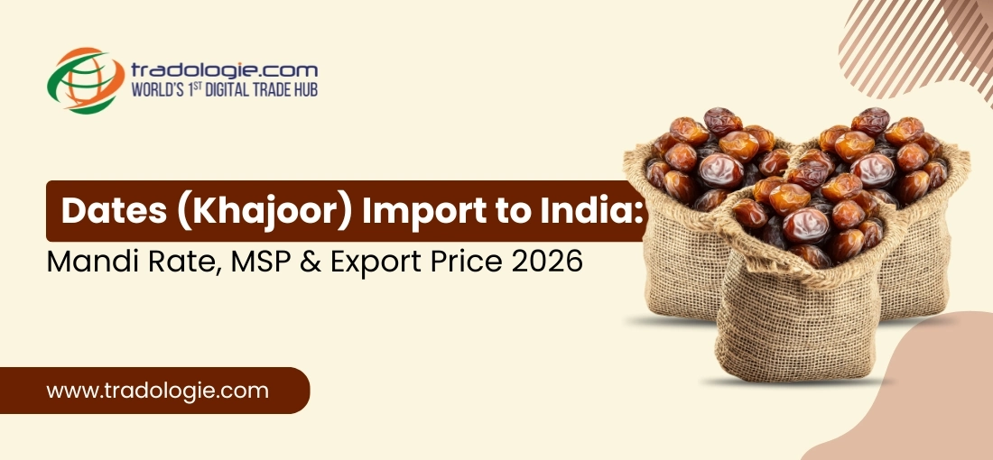 Dates (Khajoor) Import to India: Varieties, Price & Top Suppliers