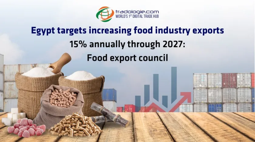 Egypt Targets Increasing Food Industry Exports 15% Annually Through 2027