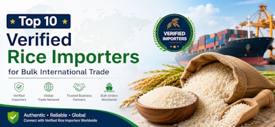 Top 10 Verified Rice Importers for Bulk International Trade