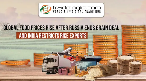 Global Food Prices Rise After Russia Ends Grain Deal And India Restricts Rice Exports
