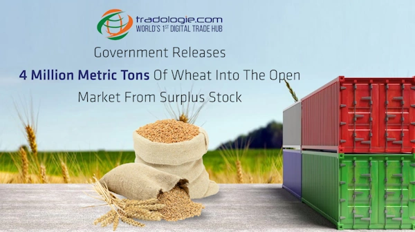 Government Releases 4 Million Metric Tons Of Wheat