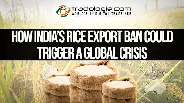 How India’s Rice Export Ban Could Trigger A Global Crisis