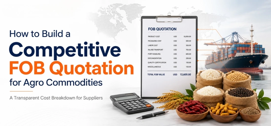 How to Build a Competitive FOB Quotation for Agro Commodities
