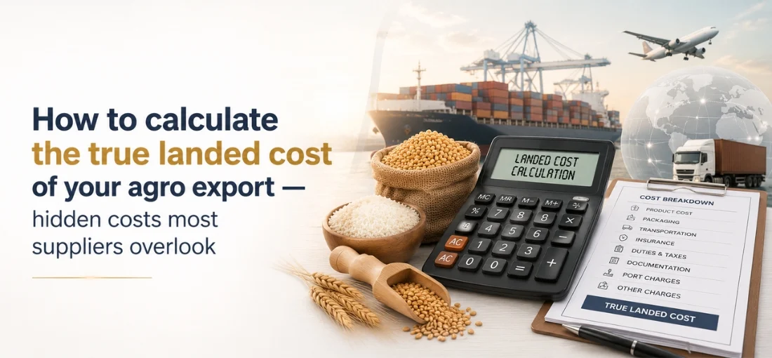 How to Calculate the True Landed Cost of Your Agro Export