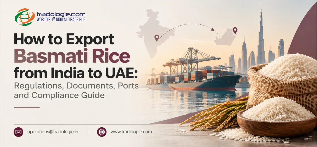 How to Export Basmati Rice from India to UAE