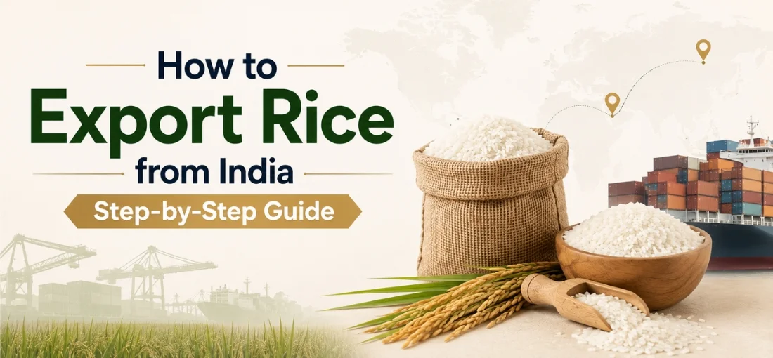 How to Export Rice from India Step-by-Step Guide