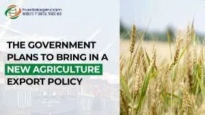 The Government Plans to Bring in a New Agriculture Export Policy