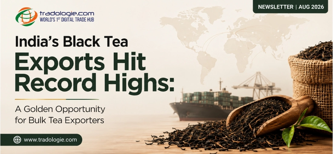 India Black Tea Exports Hit Record Highs