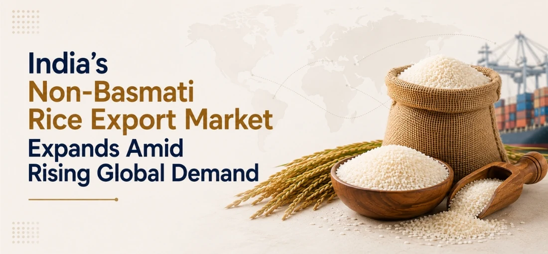 India Non-Basmati Rice Export Market Expands Amid Rising Global Demand