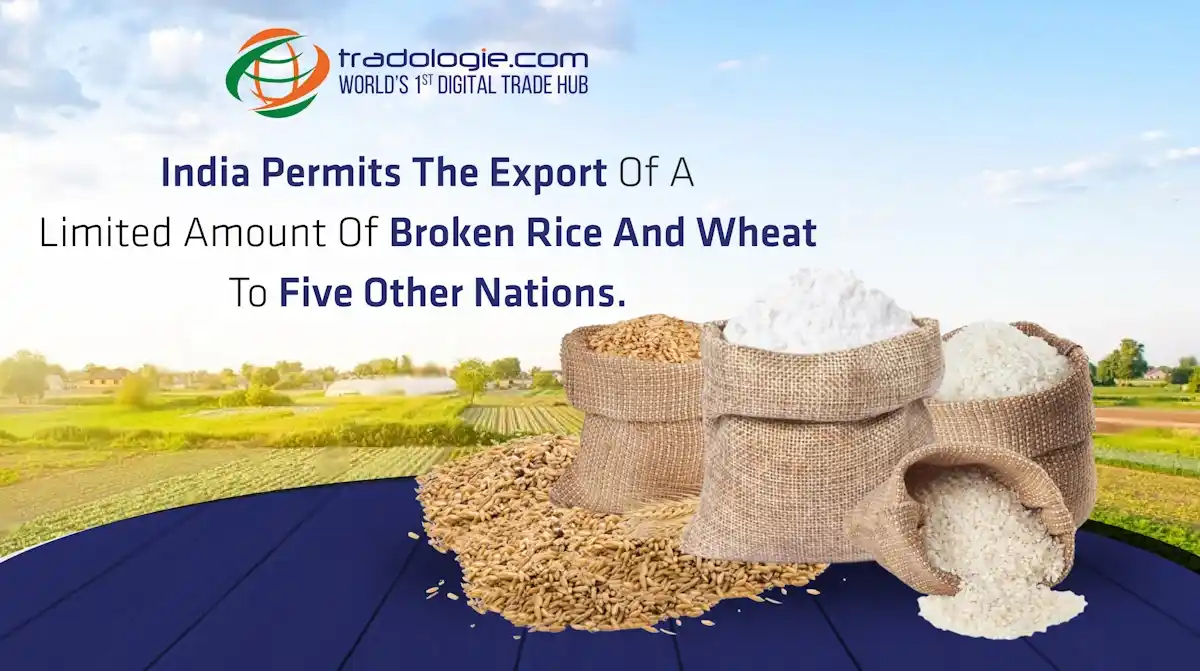 India Permits The Export Of A Limited Amount Of Broken Rice