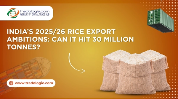 India’s 2025/26 Rice Export Ambitions: Can It Hit 30 Million Tonnes?