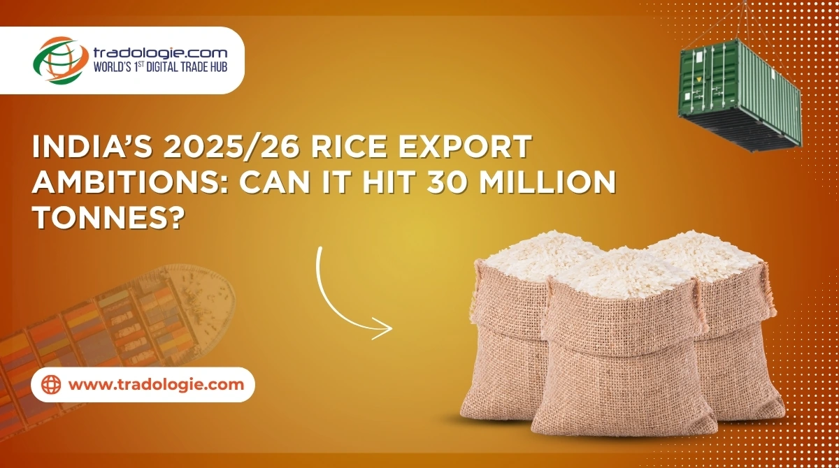 India’s 2025/26 Rice Export Ambitions: Can It Hit 30 Million Tonnes? India’s 2025/26 Rice Export Ambitions: Can It Hit 30 Million Tonnes?