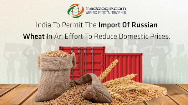 India To Permit The Import Of Russian Wheat In An Effort To Reduce Domestic Prices