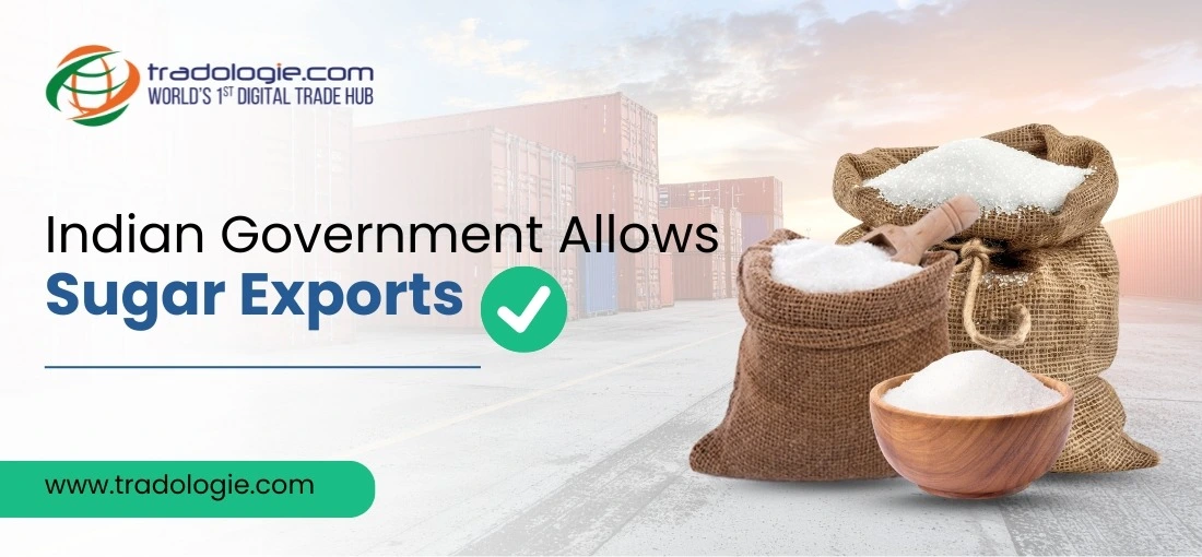 Indian Government Allows Sugar Exports A Small Window with a Big Signal