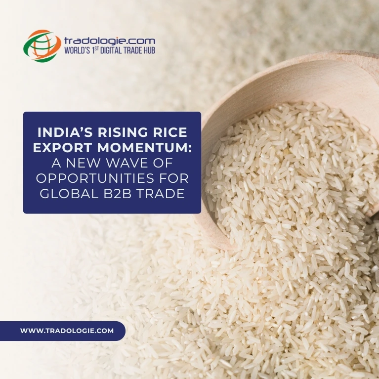 India’s Rising Rice Export Momentum: A New Wave of Opportunities for Global B2B Trade