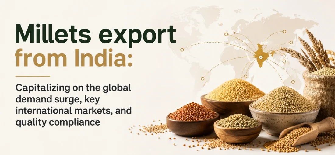 Millets Export from India