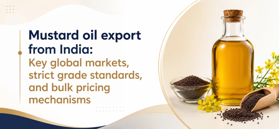Mustard Oil Export From India