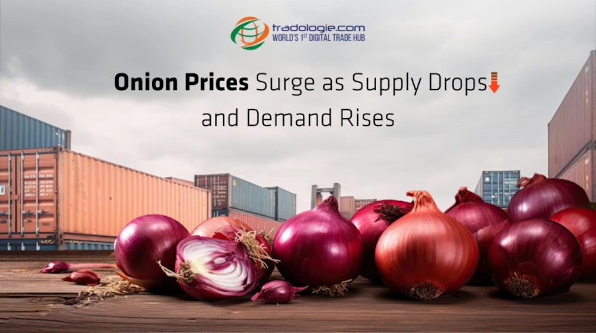 Onion Prices Surge As Supply Drops And Demand Rises