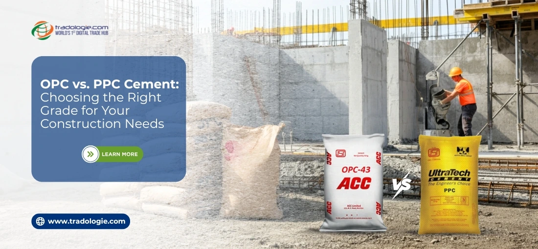 OPC vs PPC Cement: Choosing the Right Grade for Your Construction Needs OPC vs PPC Cement: Choosing the Right Grade for Your Construction Needs