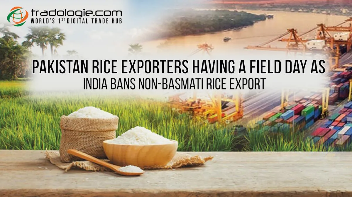 Pak Rice Exporters Having A Field Day As India Bans Non-Basmati Rice Export