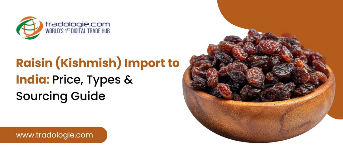 Raisin (Kishmish) Import in India: Trade, Pricing, and Sourcing Guide