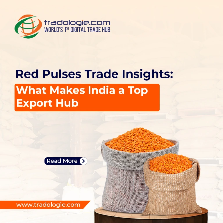 Red Pulses Trade Insights: What Makes India a Top Export Hub