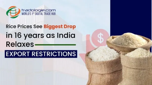 Rice Prices See Biggest Drop