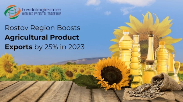 Rostov Region Boosts Agricultural Product Exports by 25% in 2023