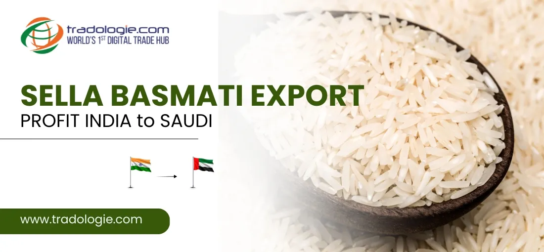 Shipping Sella Basmati from India to Saudi Arabia