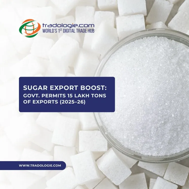 Sugar Export Boost
