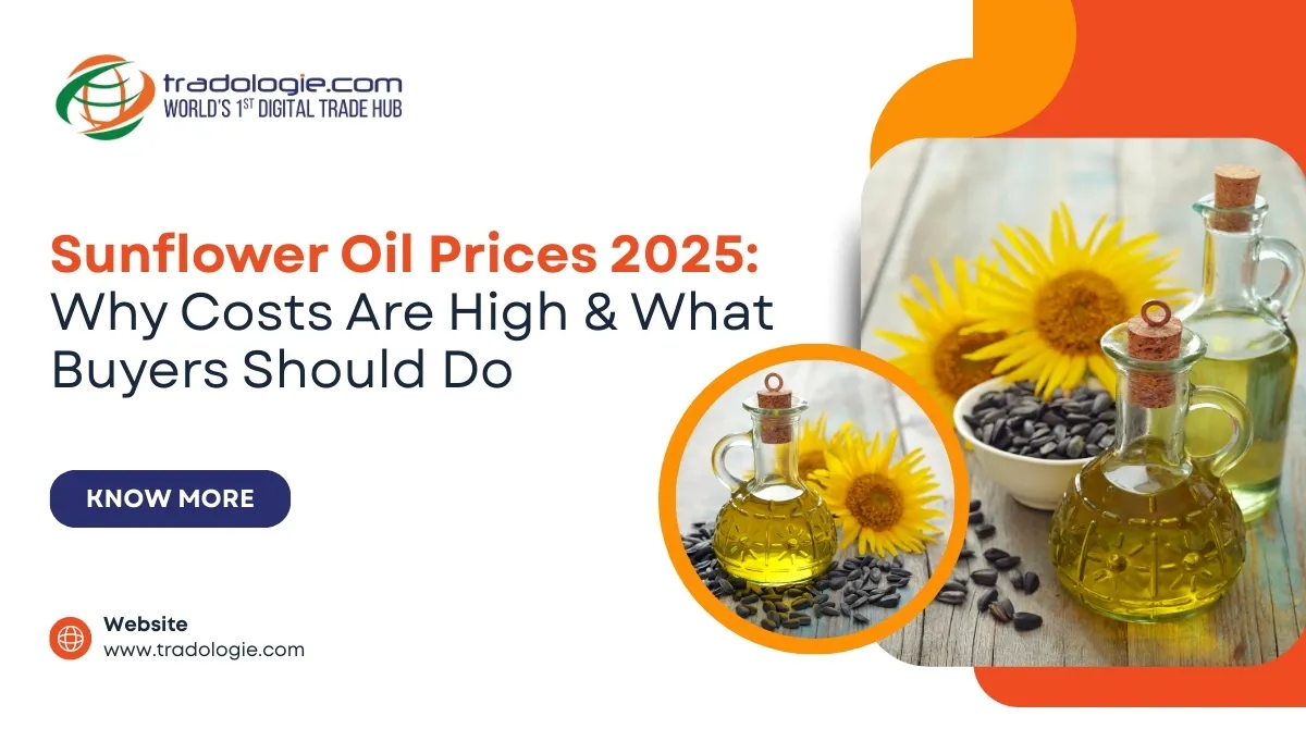 Sunflower Oil Prices in 2025: Global Supply, Demand, and B2B Procurement Insights