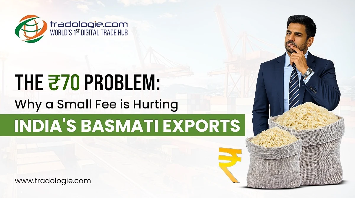 The Rs 70 Problem: Why a Small Fee is Hurting India's Basmati Exports