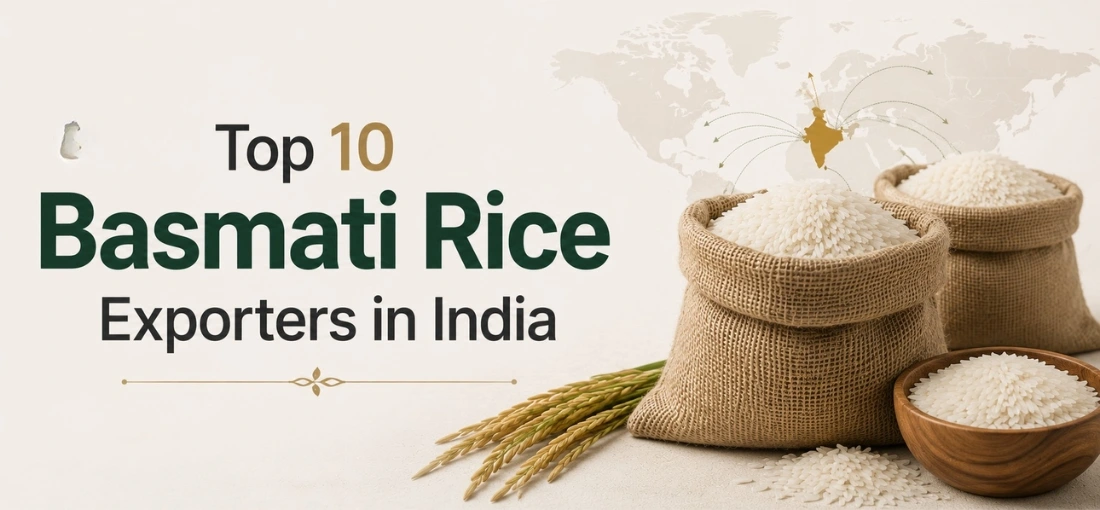 Top 10 Basmati Rice Exporters in India